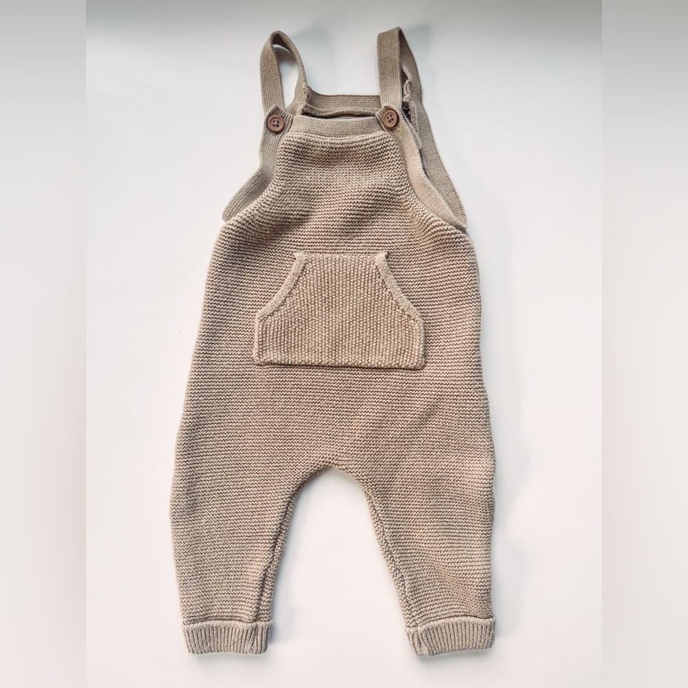 Carter’s 6 Month Organic Little Planet Knit Overalls